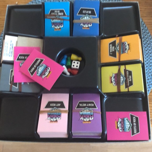 1985,s Rock Trivia Board game cards are like new - Picture 2 of 6